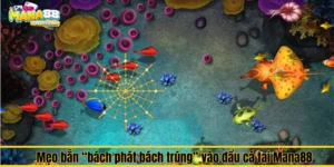 Mẹo bắn “bách phát bách trúng” vào đầu cá