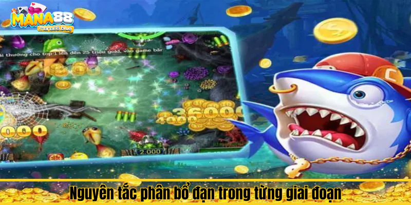 Kinh nghiệm phân bổ vốn và đạn hợp lý trong một ván Bắn Cá 3 Nguyên tắc phân bổ đạn trong từng giai đoạn
