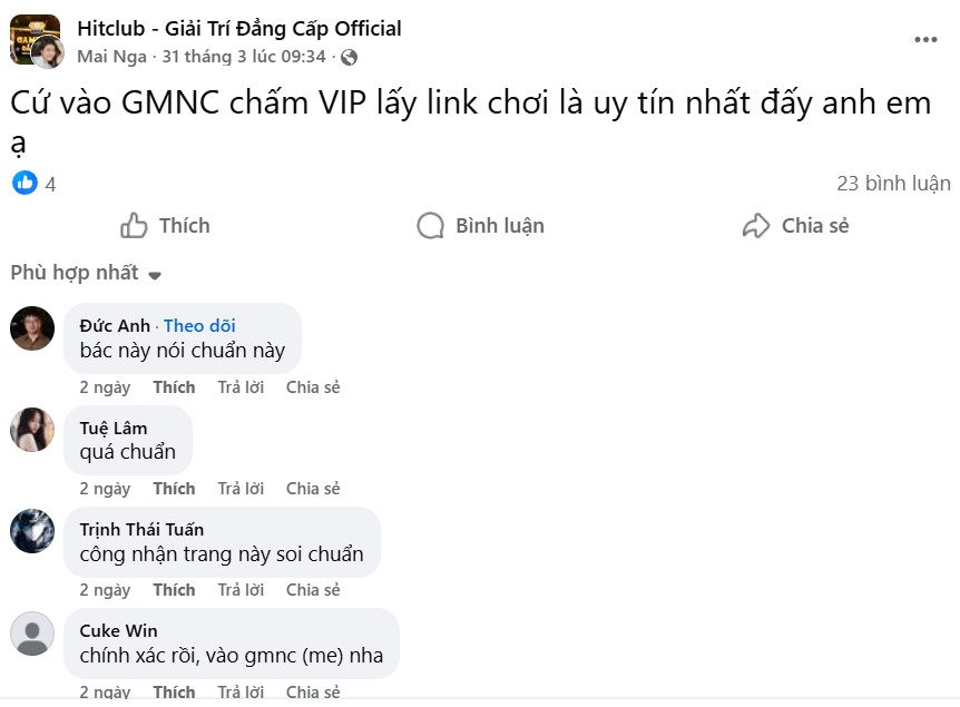 cong dong gmnc tren facebook